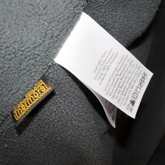 Eddie Bauer Navy Fleece Lined Jacket - Picture 6 of 6